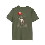 Little Boy with Red Balloon Inspirational Tee